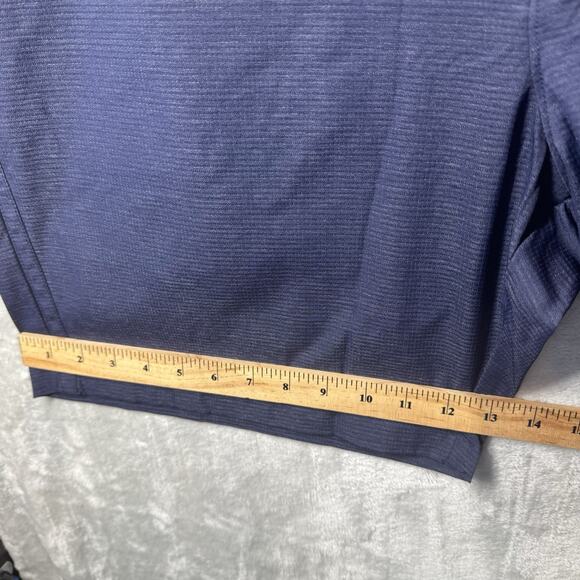 Under Armour NEW Golf Men Short 42 Blue Iso Chill 9" Airvent Water Repel Stretch - Picture 10 of 14